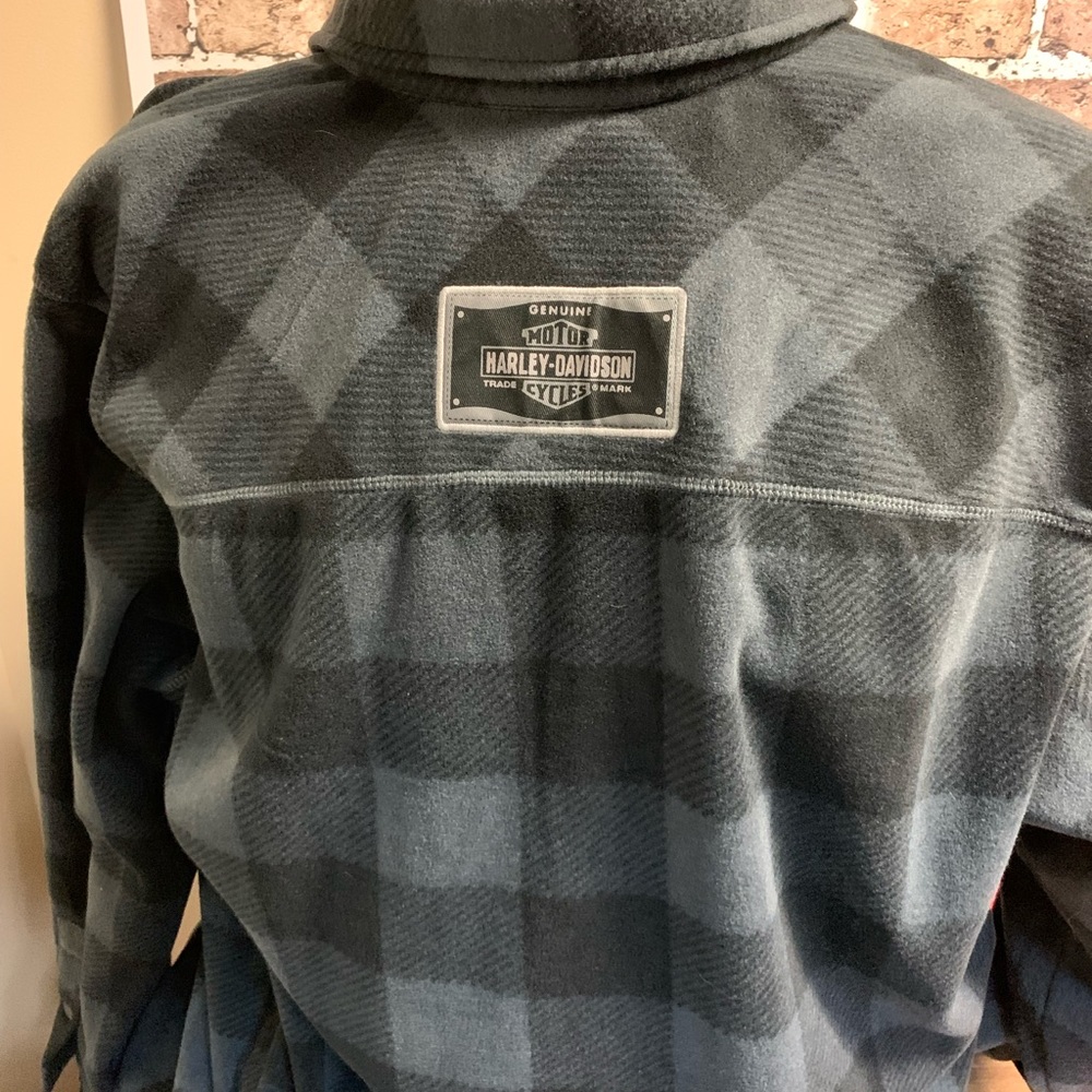 Men’s Harley-Davidson fleece shirt jacket